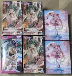 初音ミク 桜ミク フィギュア 6点セット