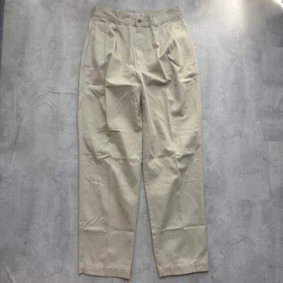 【BUGLE BOY】90s~Vintage ツータックチノスラックス W30