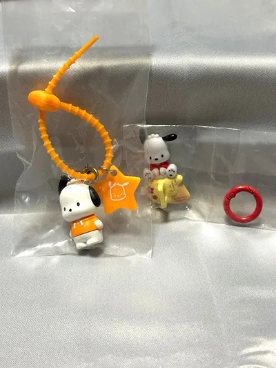 サンリオポチャッコ ななほしカラフルマルチチャーム キーリングハンガー セット