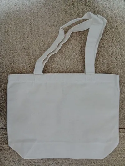 無地 キャンバス トートバッグ エコバッグ