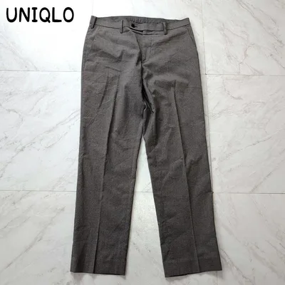 UNIQLO 感動パンツ ウルトラライト ウールライク W82/73