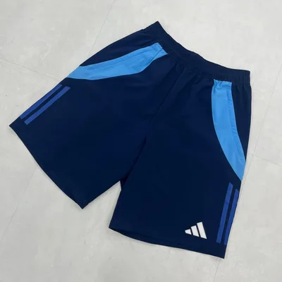 【美品】adidas ハーフパンツ ネイビー