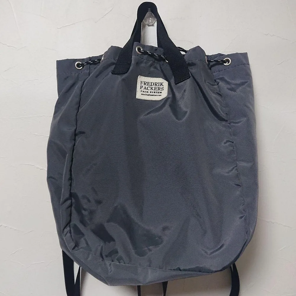 FREDRIK PACKERS リュック バックパック グレー トートバッグ