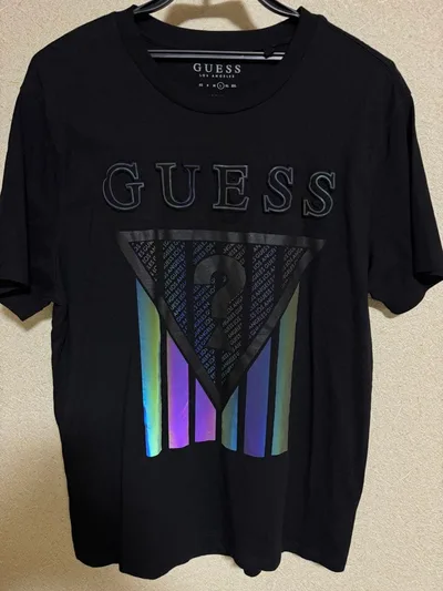GUESS ブラック Tシャツ L
