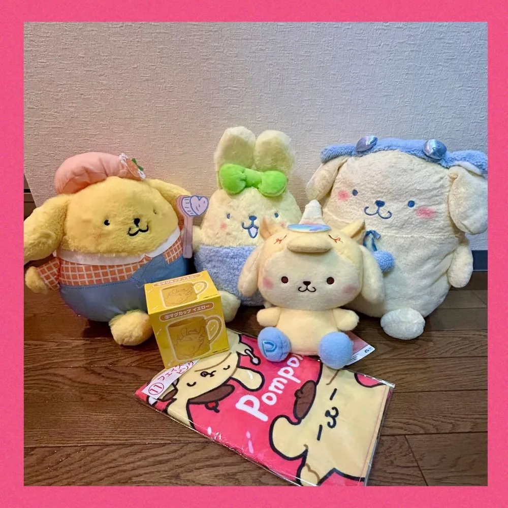 【新品】サンリオ ポムポムプリン ぬいぐるみ マスコット まとめ売り