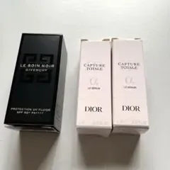 Dior カプチュールセラム 10mlとフォーエヴァーフルイドグロウ2.7ml
