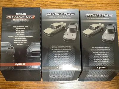 京商 NISSAN SKYLINE ミニカーコレクションまとめ売3台