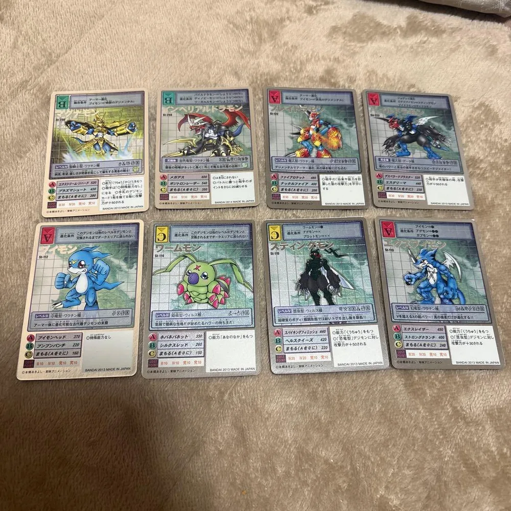 デジモンカードゲーム ブイモン ワームモン 進化ルート 8枚セット