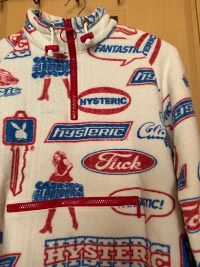 ヒステリックグラマー人気柄フリース