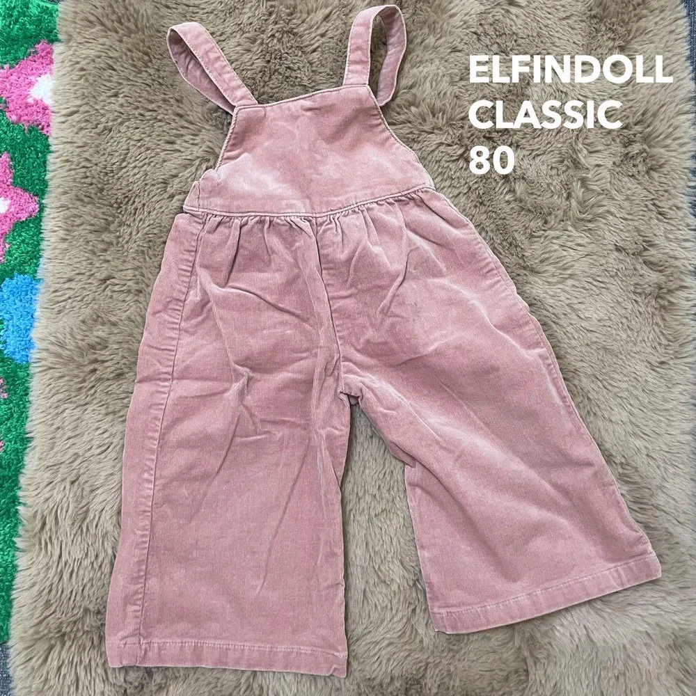 ELFINDOLL CLASSIC コーデュロイ サロペット 80