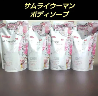サムライウーマン ボディソープ つめかえ用 400ml 4個
