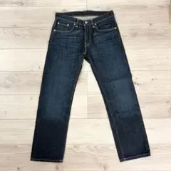 Levi's 504 ストレートデニムパンツ 濃紺 W30 フェード
