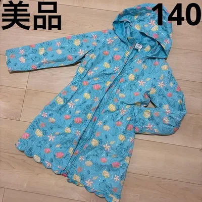Disney Store リトルマーメイド コート 140cm 美品 アリエル