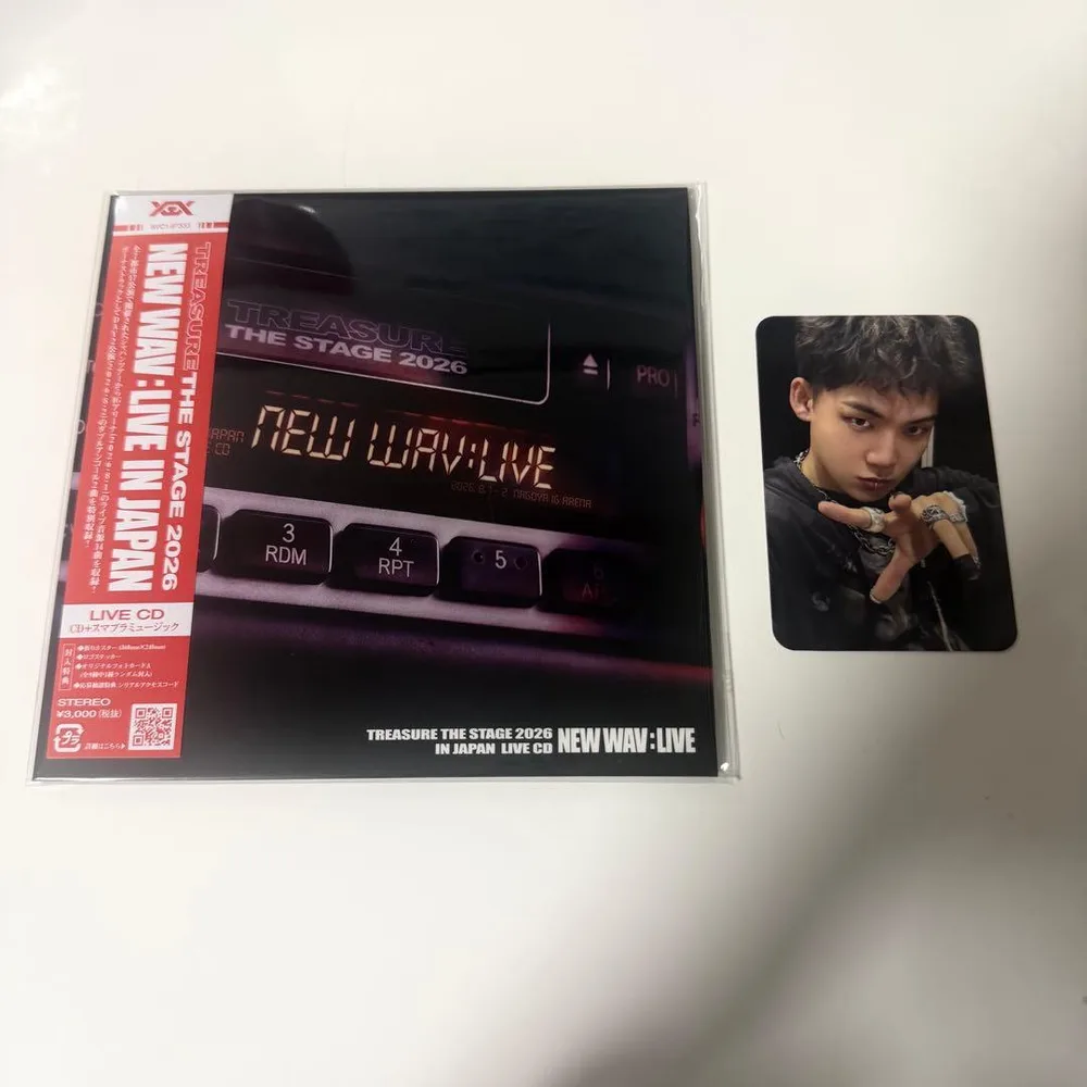TREASURE NEW WAV CD トレカ付き ヒョンソク