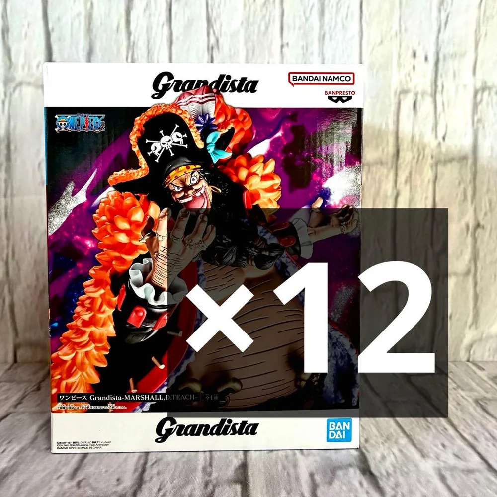 ワンピース Grandista ティーチ 黒ひげ 12個