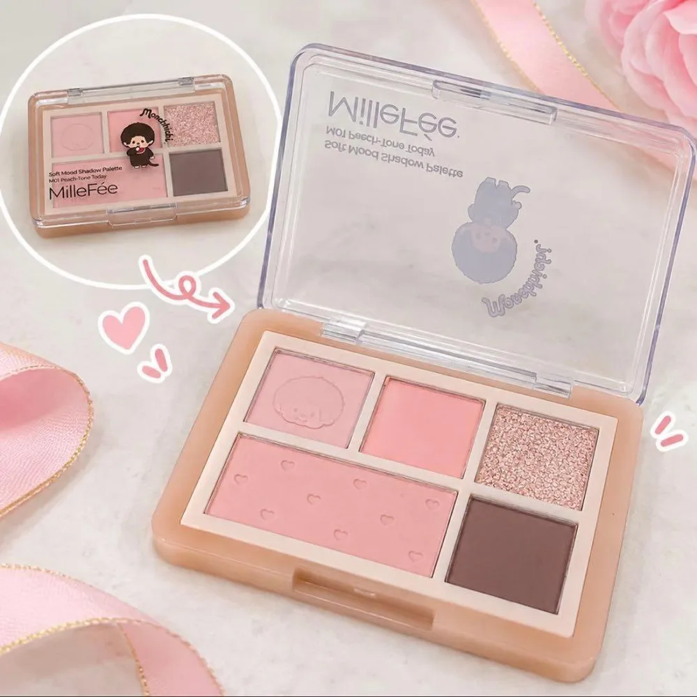 MilleFée ソフトムードアイシャドウパレット M01 モンチッチ