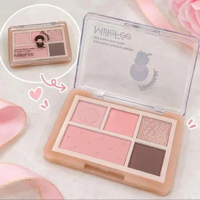 MilleFée ソフトムードアイシャドウパレット M01 モンチッチ