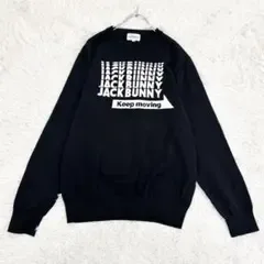 Jack Bunny!! ブラック セーター スウェット サイズ5