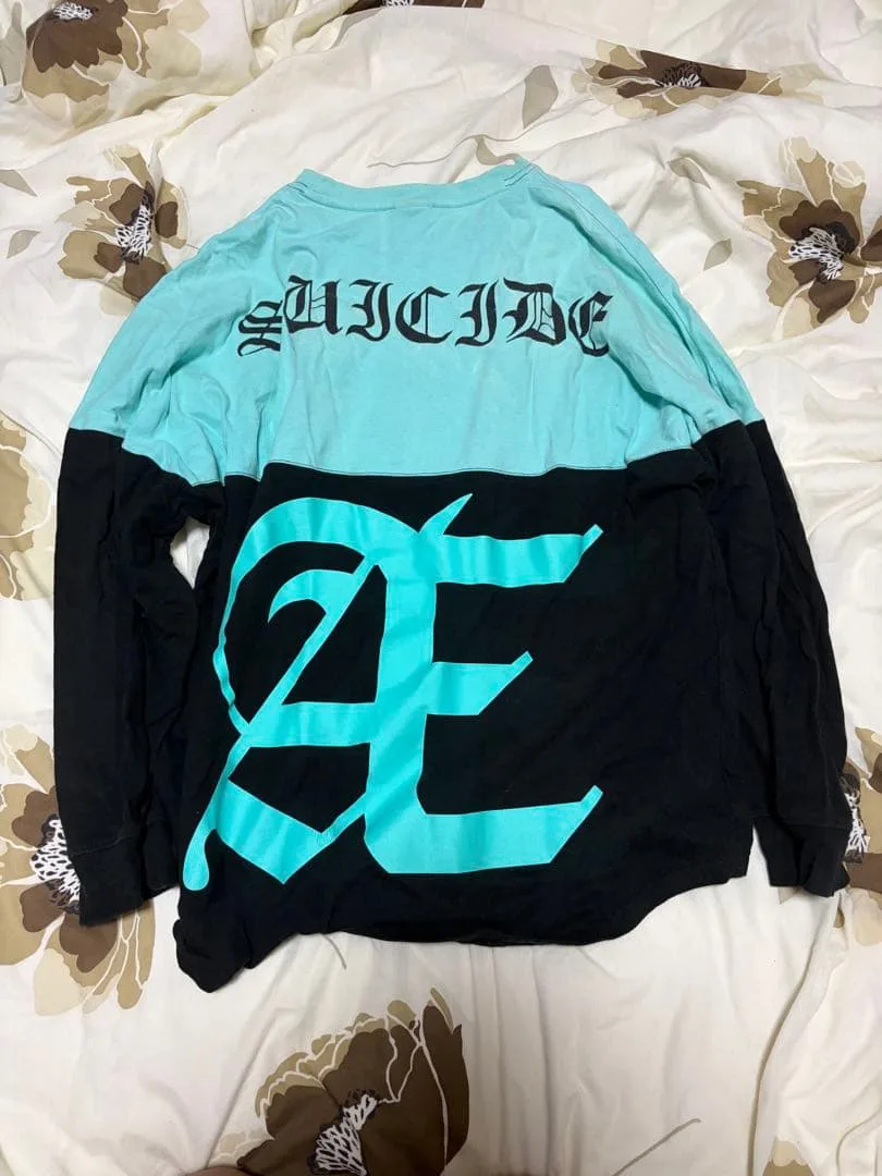 ASIDE 長袖メンズ Lサイズ Tiffany Blue