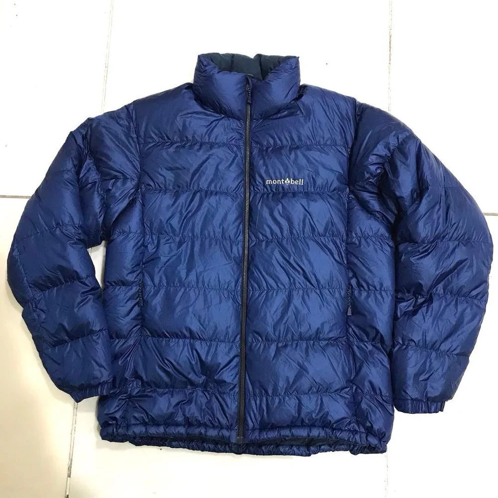 mont-bell ライトアルパインダウンジャケット 美品 ネイビー XL
