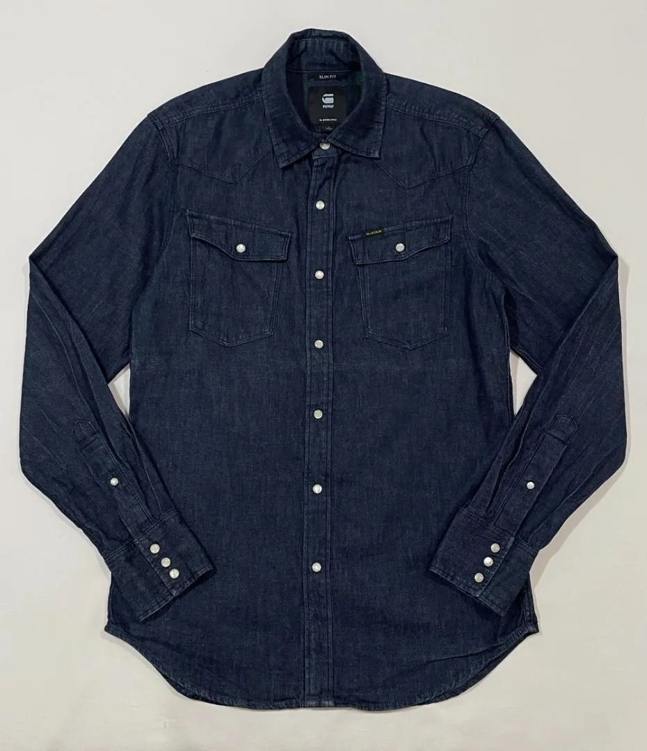 G-STAR RAW ウエスタン デニムシャツ S