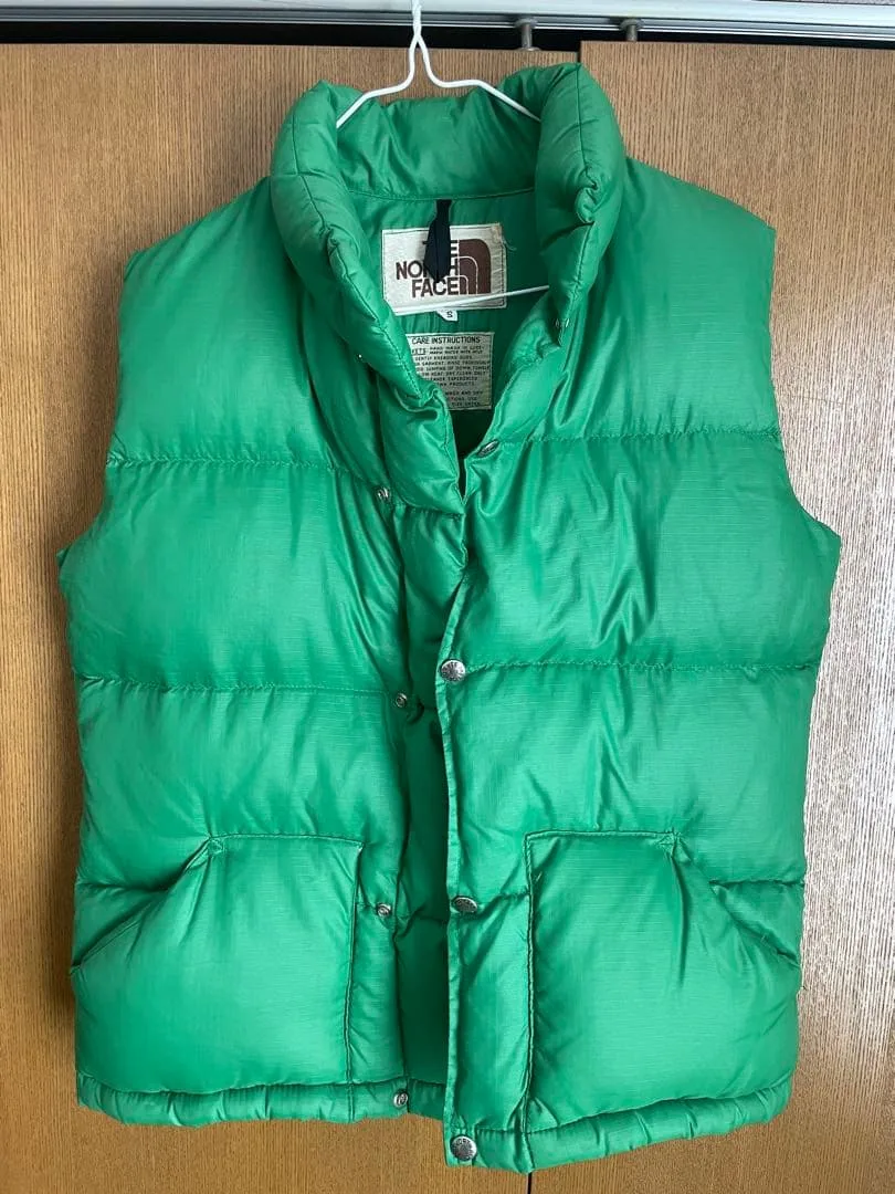 THE NORTH FACE ダウンベスト グリーン S