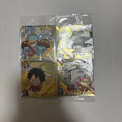 ワンピース 25周年 ステッカー 4枚セット