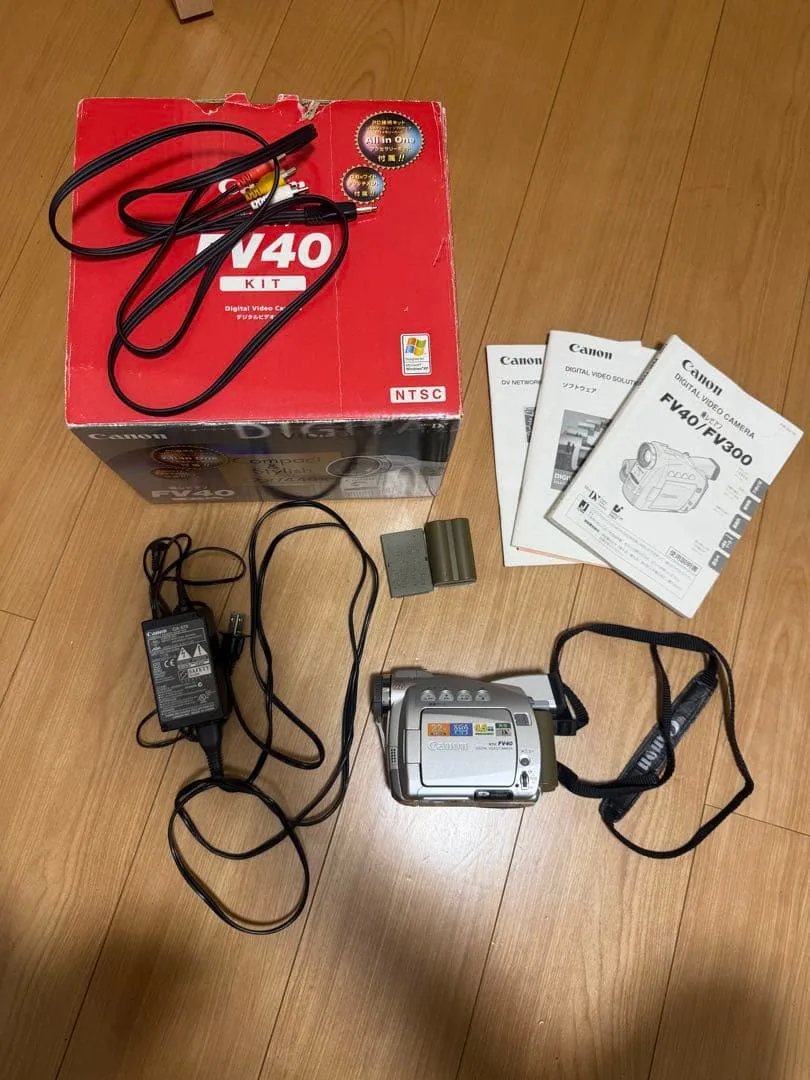 miniDVのダビングに! Canon ビデオカメラ DM-FV40