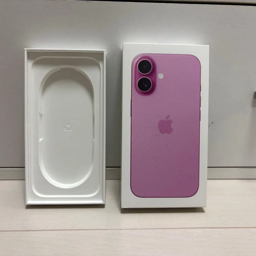 Apple iPhone 16 空箱 ピンク