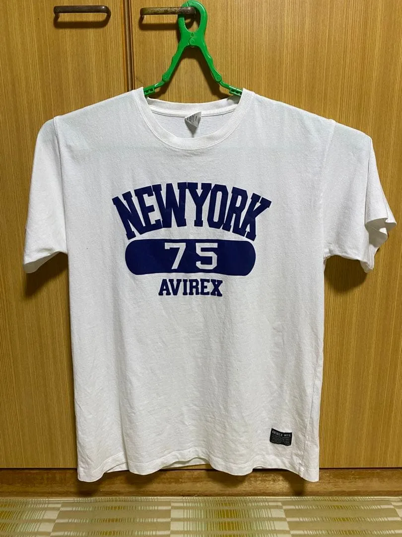 AVIREX Tシャツ ホワイト Lサイズ