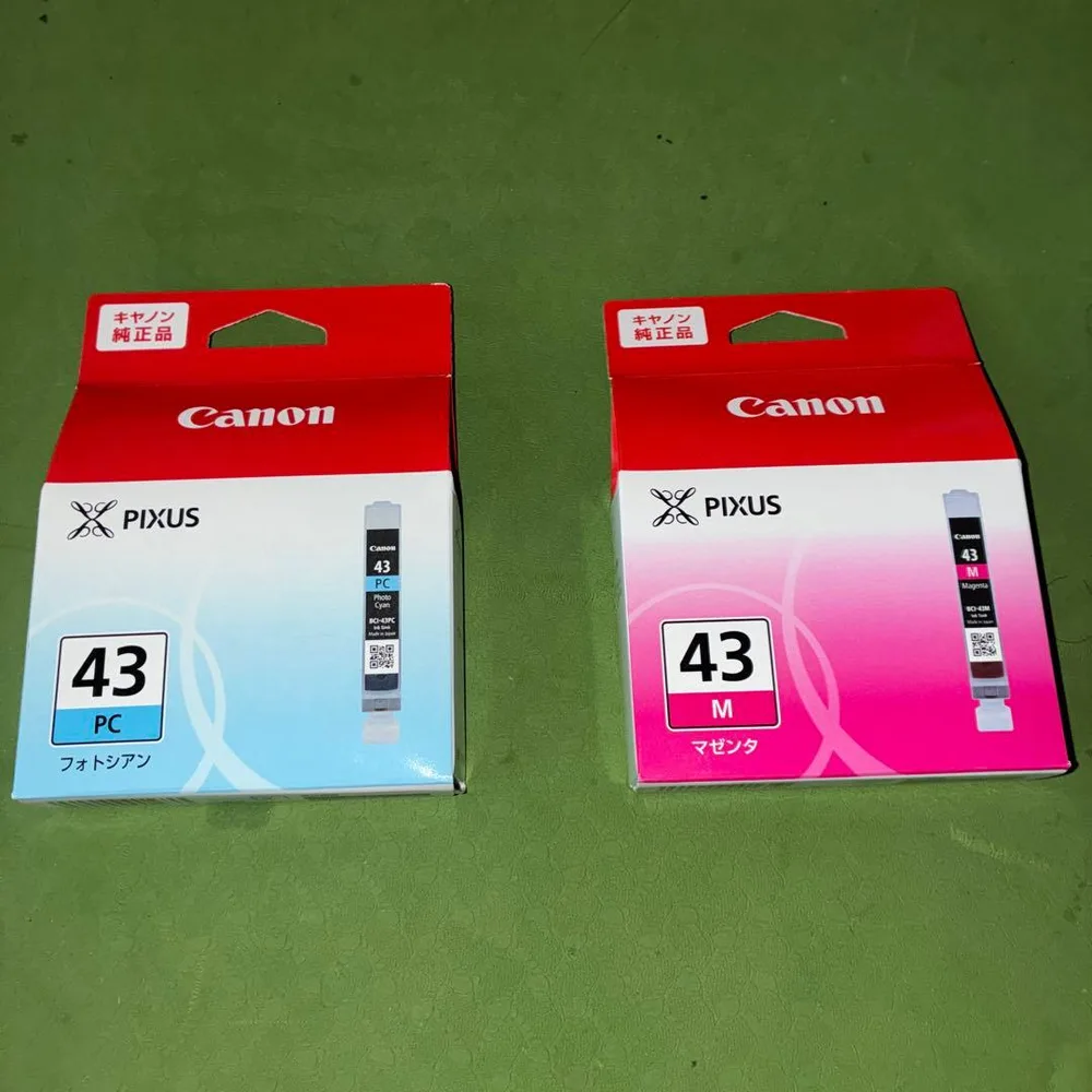 Canon PIXUS 純正インク BCI-43PC フォトシアン マゼンタ