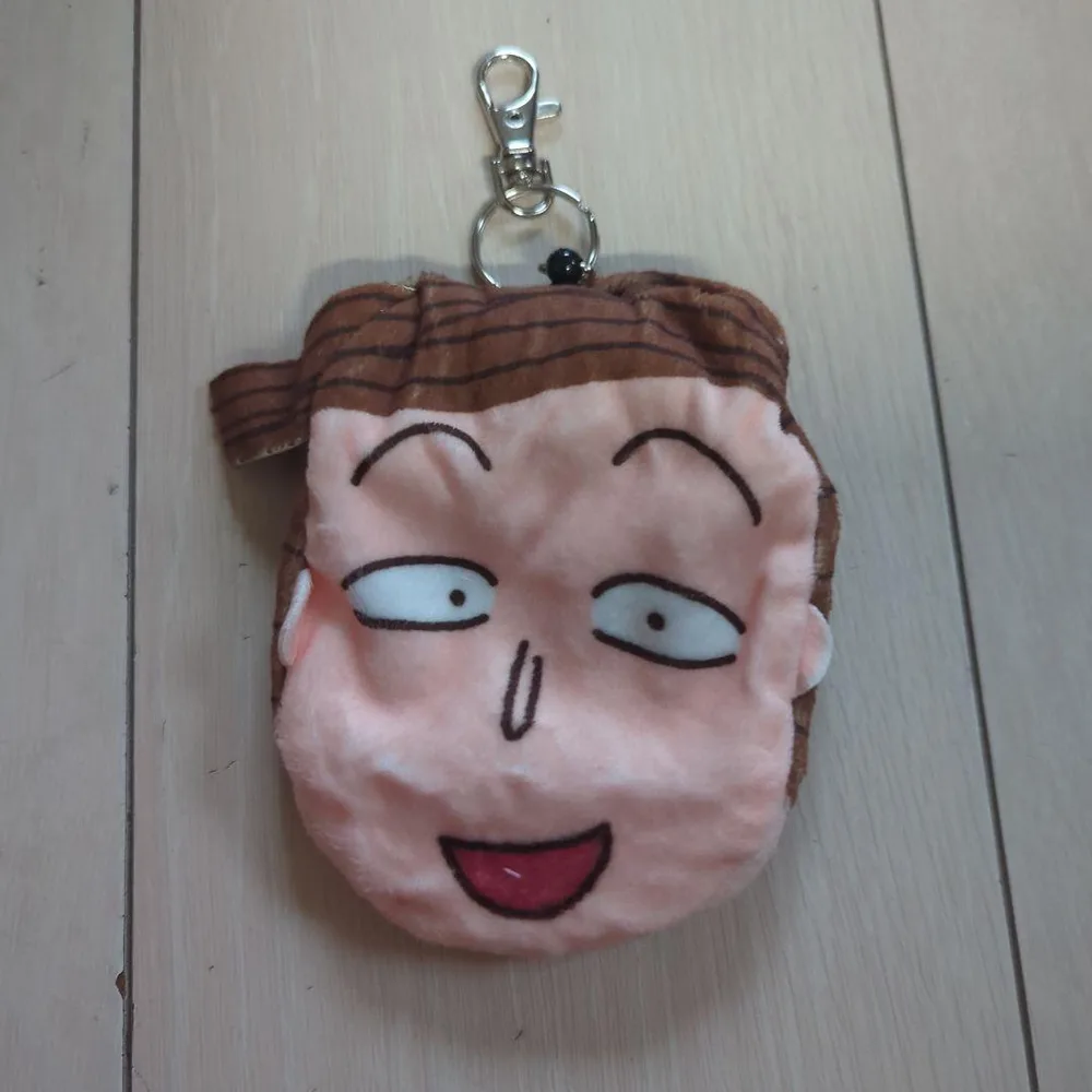 キャラクターフェイス キーホルダー ポーチ はなわくん
