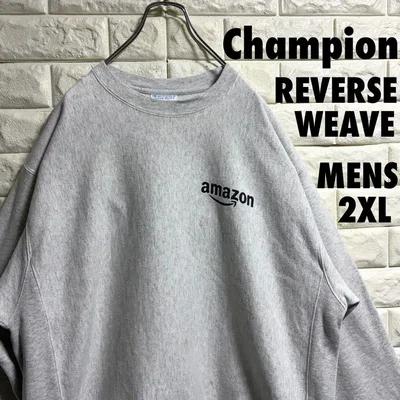 チャンピオン リバースウィーブ Amazon企業プリント スウェット 2XL