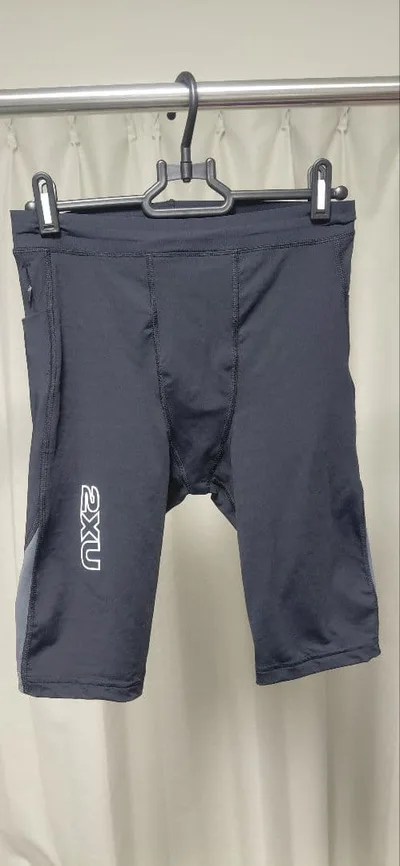 2XU コンプレッション ハーフタイツ ブラック レッド Mサイズ