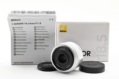 Nikon ニコン 1 NIKKOR 18.5mm F1.8 シルバー 元箱