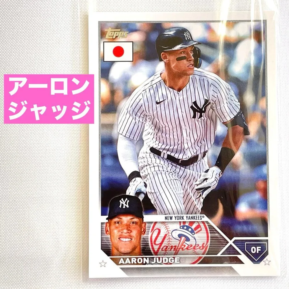 TOPPS Japan edition 2023 アーロンジャッジのカード1枚