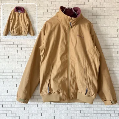 Columbia コロンビア 中綿ブルゾン ジャケット ベージュ 裏起毛 L