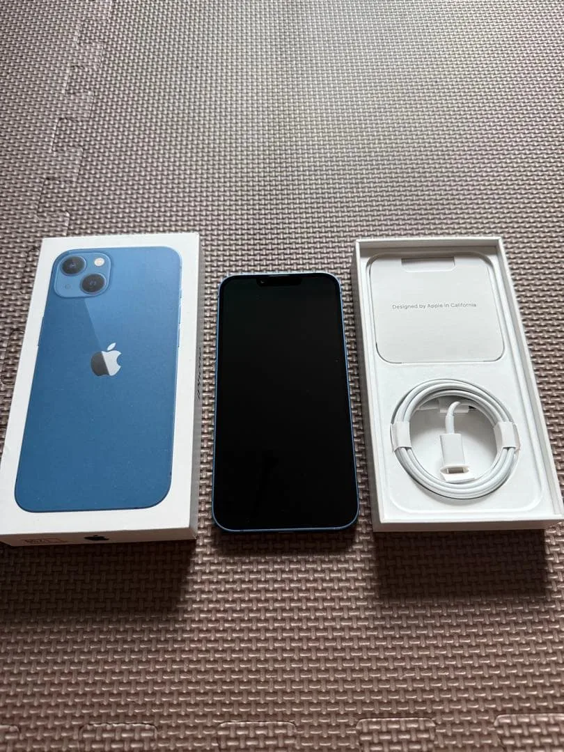 iPhone13 512GB BLUE SIMフリー 本体
