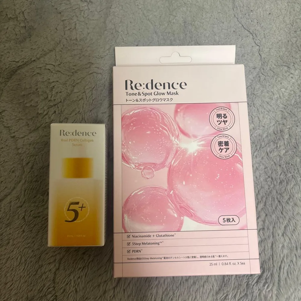 Re:dence 美容液 & トーン&スポットグロウマスク セット
