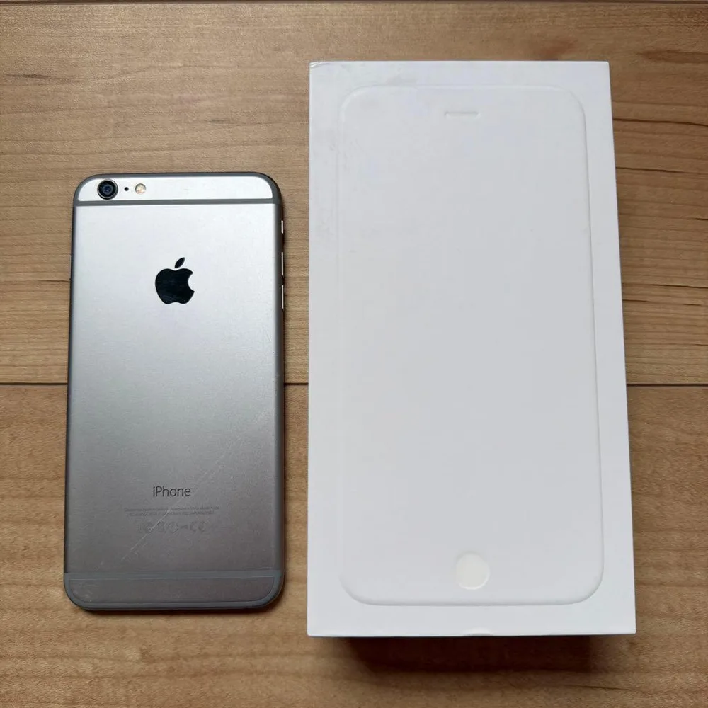 ジャンク品 Apple iPhone6Plus 本体 64GB 外箱 シール付き
