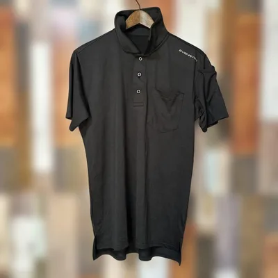 EVENRIVER ポロシャツ ブラック ✨中古品