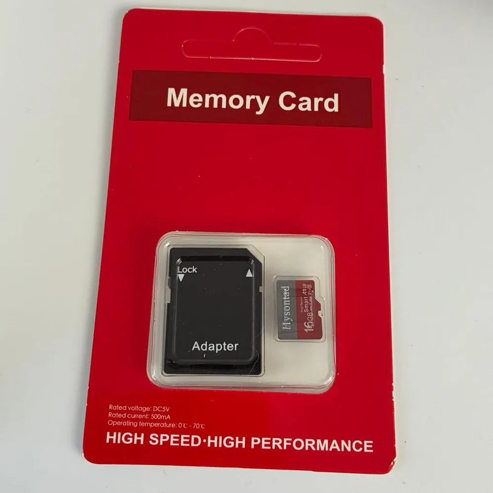 新品未使用のmicroSDカード 16GB SDアダプター付 未使用品