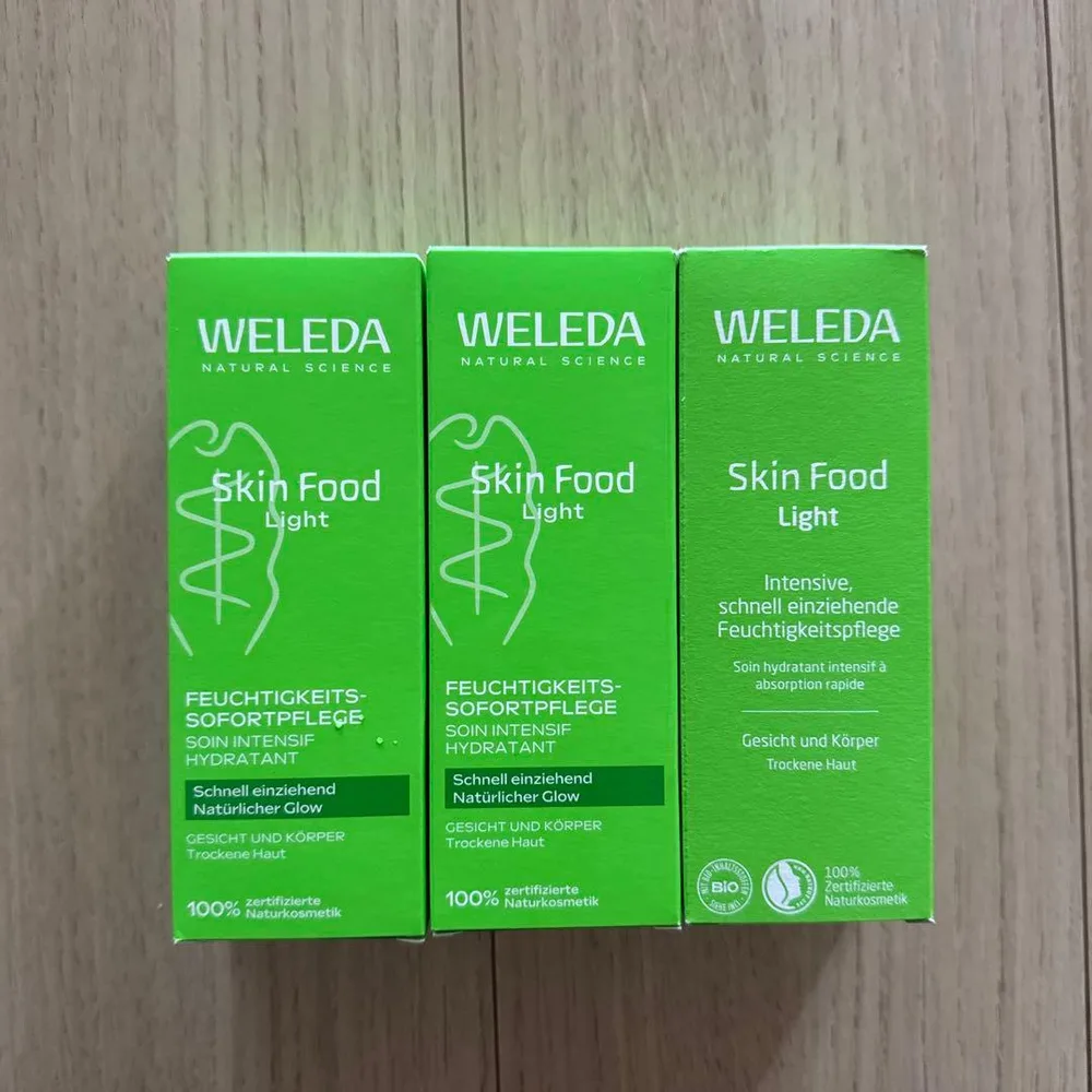 3本セット ヴェレダ スキンフード ライト 75ml WELEDA