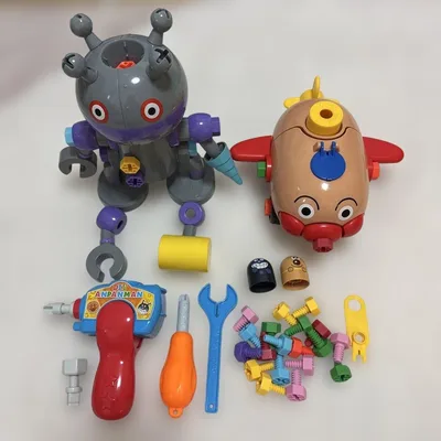 アンパンマン くみたてDIY ねじねじだだんだん アンパンマンごう セット