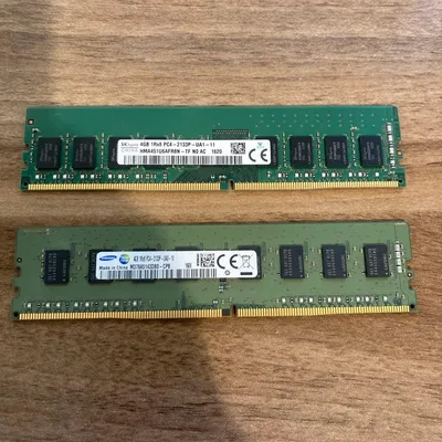 SKhynix Samsung DDR4 4GB 2133 メモリ 2枚セット