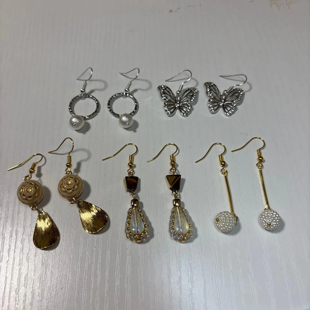 ピアス ハンドメイドピアス 5点セット