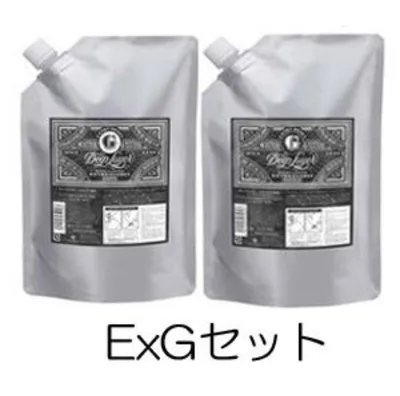 ディープレイヤー ExG シャンプー&トリートメント 各750mL 詰替