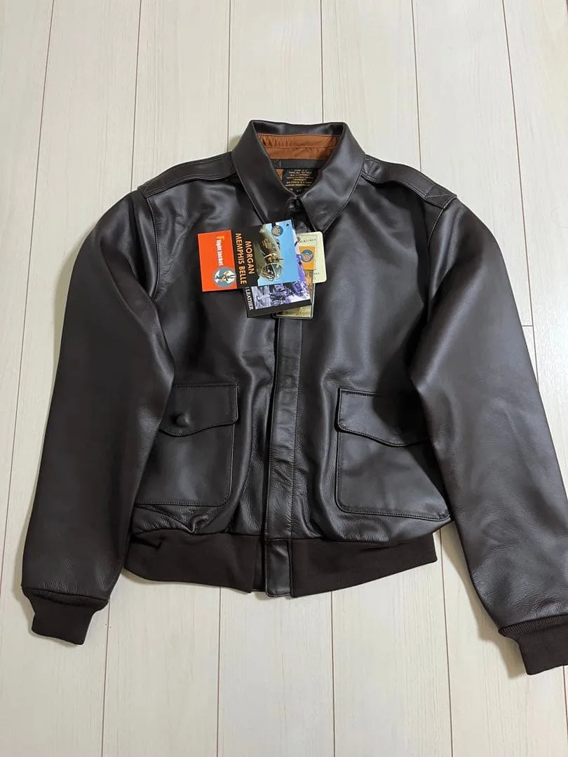試着のみ 中田商店A2フライトジャケットMORGAN MENPHIS BELLE