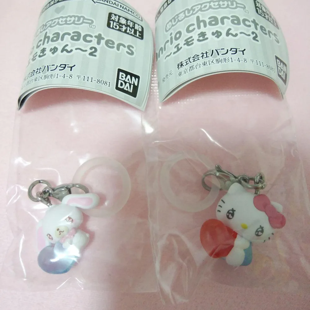 サンリオキャラクターズ えもきゅん めじるしアクセサリー 2個セット
