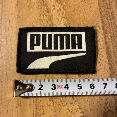 PUMA ワッペン 刺繍 黒白